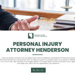 Personal Injury Attorney Henderson – Motor Vehicle Accident Lawyers in Henderson, NV, Nevada